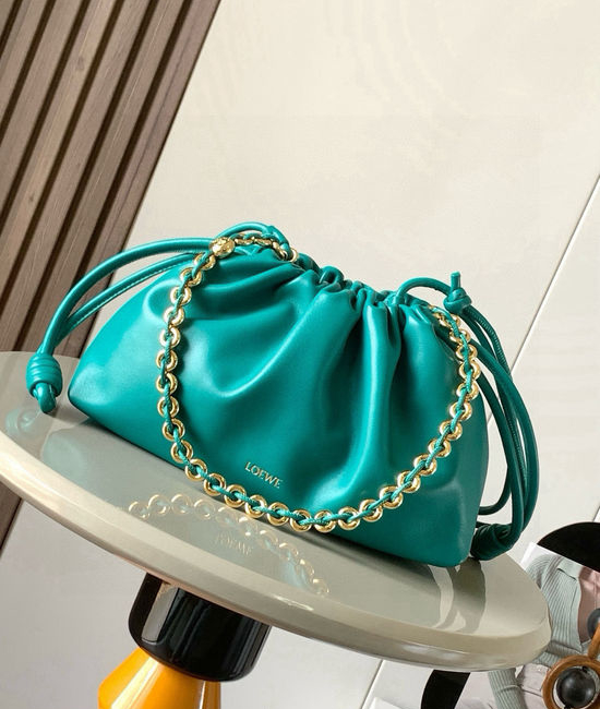 Loewe Flamenco Purse Nappa Leather Clutch 9057