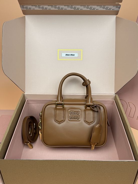 Miu Miu Arcadie Bowling Bag Calfskin 5BB123