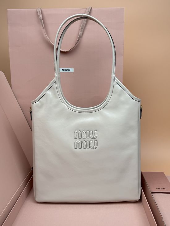 Miu Miu IVY Leather Tote Bag 5BG311