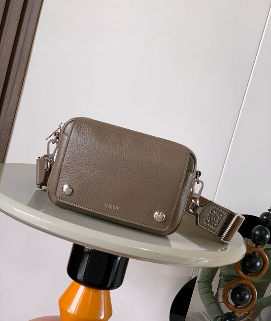 Loewe Pebble Small Grain Leather Messenger Bag 9149