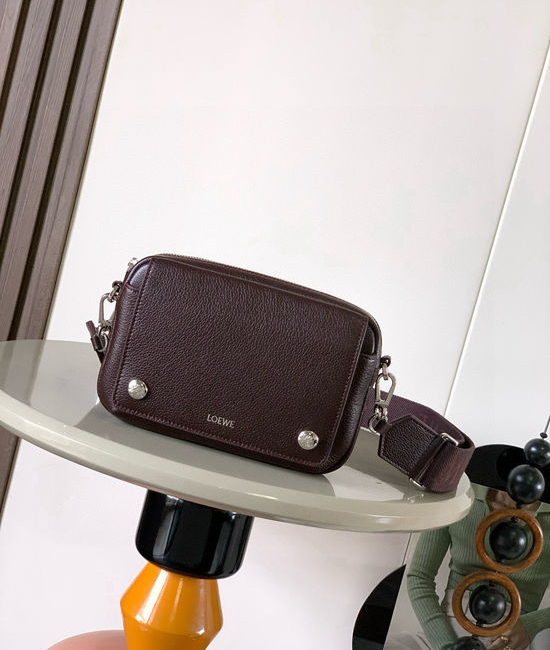 Loewe Pebble Small Grain Leather Messenger Bag 9149