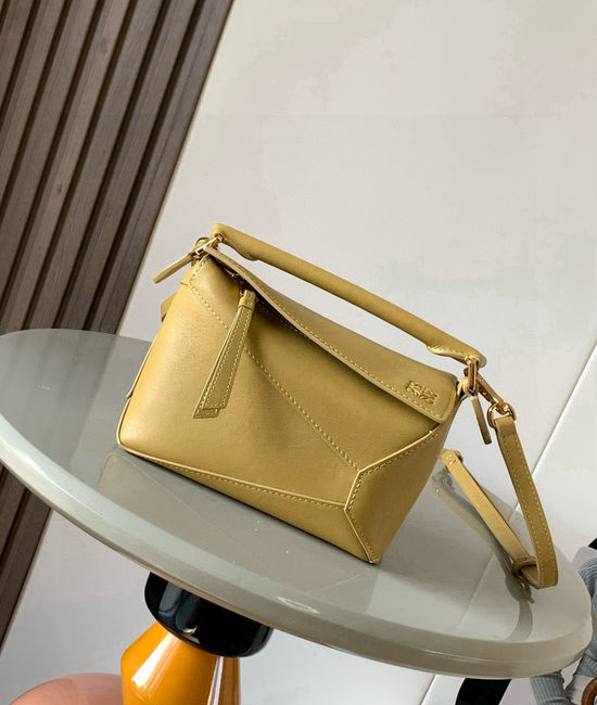 Loewe Puzzle Mini Leather Handbag 9310-8003
