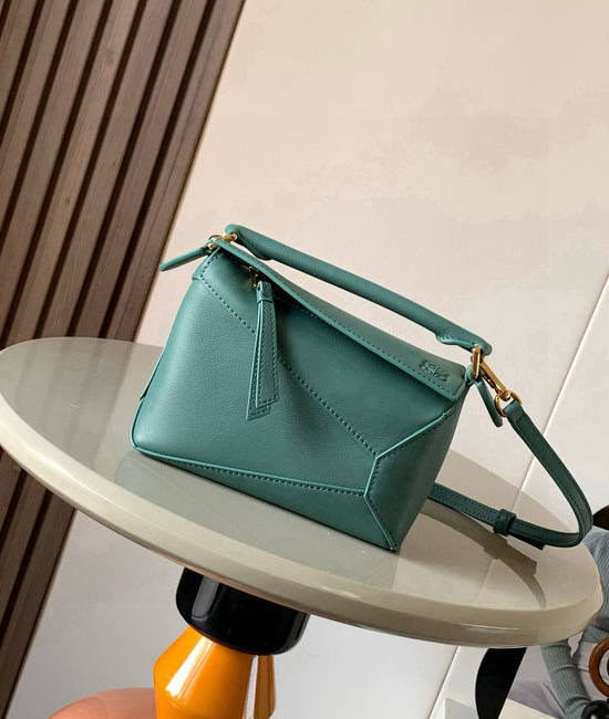 Loewe Puzzle Mini Leather Handbag 9310-8003