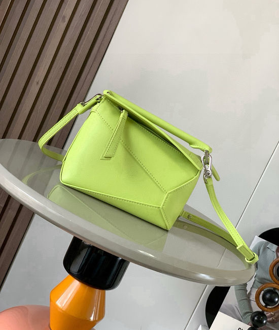 Loewe Puzzle Mini Leather Handbag 9310-8003