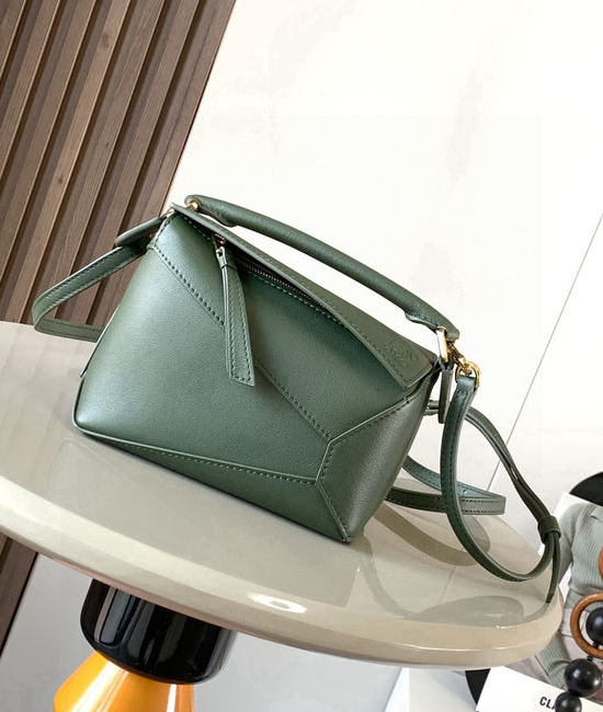 Loewe Puzzle Mini Leather Handbag 9310-8003