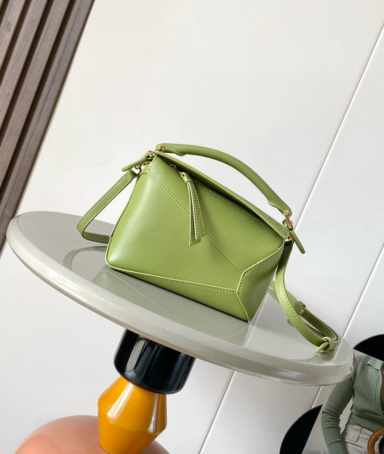 Loewe Puzzle Mini Leather Handbag 9310 8003