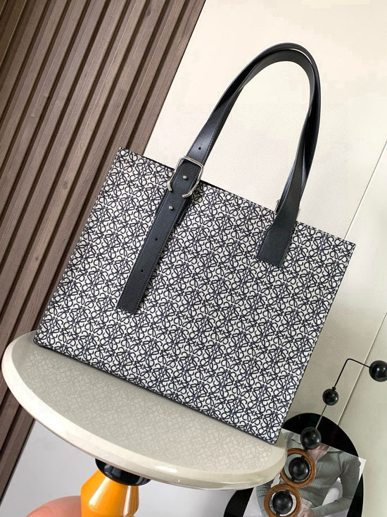 Loewe Buckle Tote Monogram Handbag 9053
