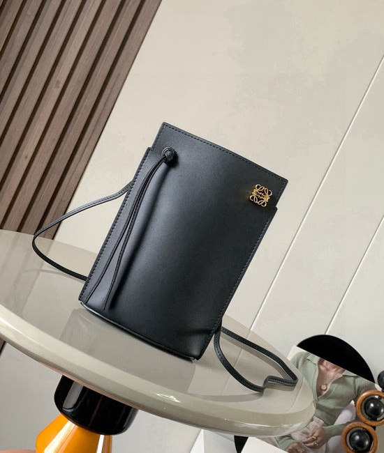 Loewe Dice Pocket Anagram Logo Leather Crossbody Bag 5524
