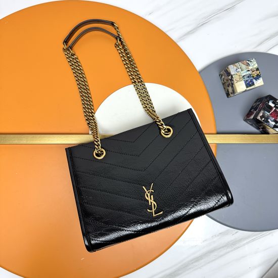 Yves Saint Laurent Niki Vintage Leather Tote Bag 872680