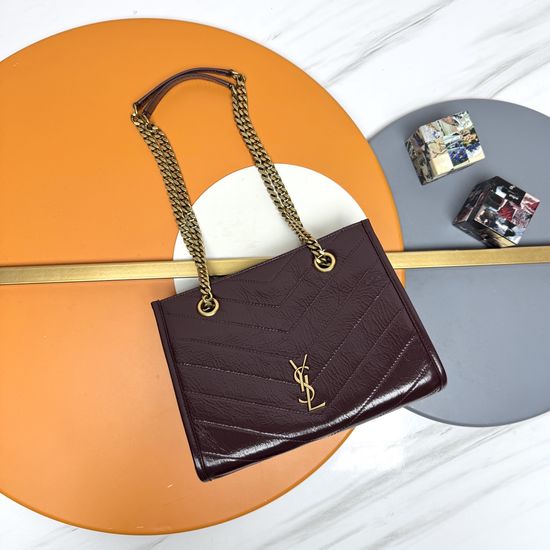 Yves Saint Laurent Niki Vintage Leather Tote Bag 872680