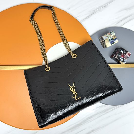 Yves Saint Laurent Niki Vintage Leather Tote Bag 871151