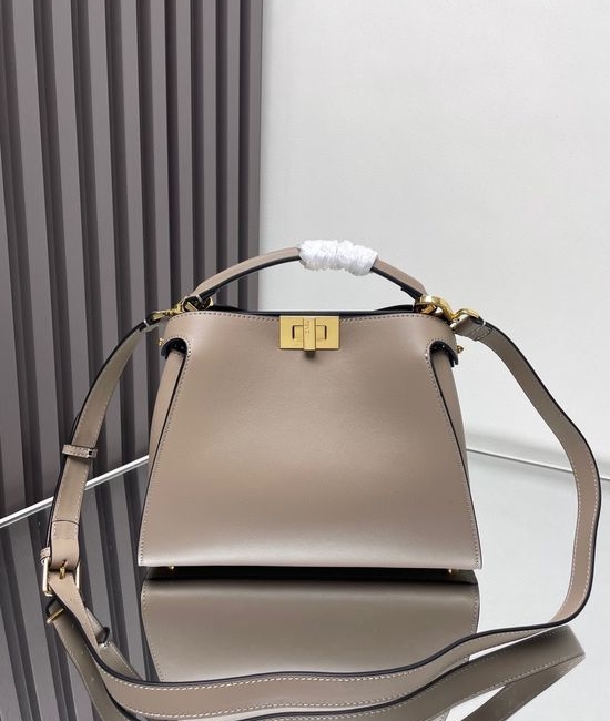 Fendi Peekaboo Calfskin Handbag 0222