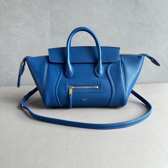 Celine Luggage Classic Leather Handbag 124213