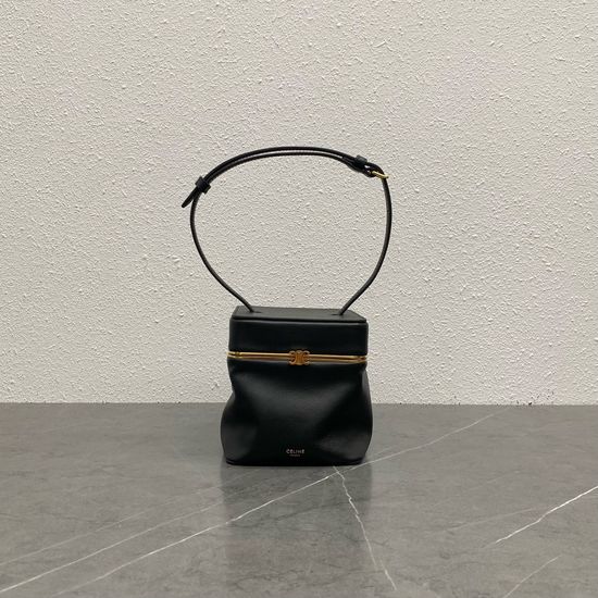 Celine Triomphe Frame Leather Box Bag 124232