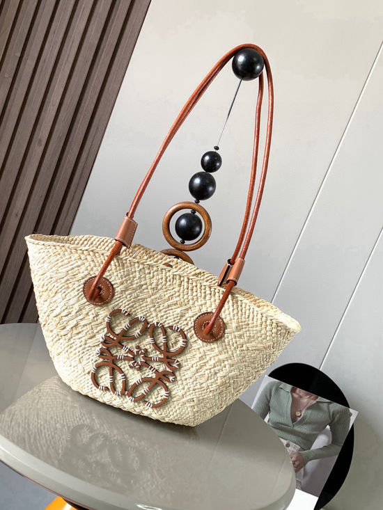 Loewe Anagram Basket Handbag 8012