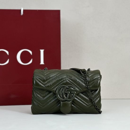 Gucci Handbag Forest Green 856368