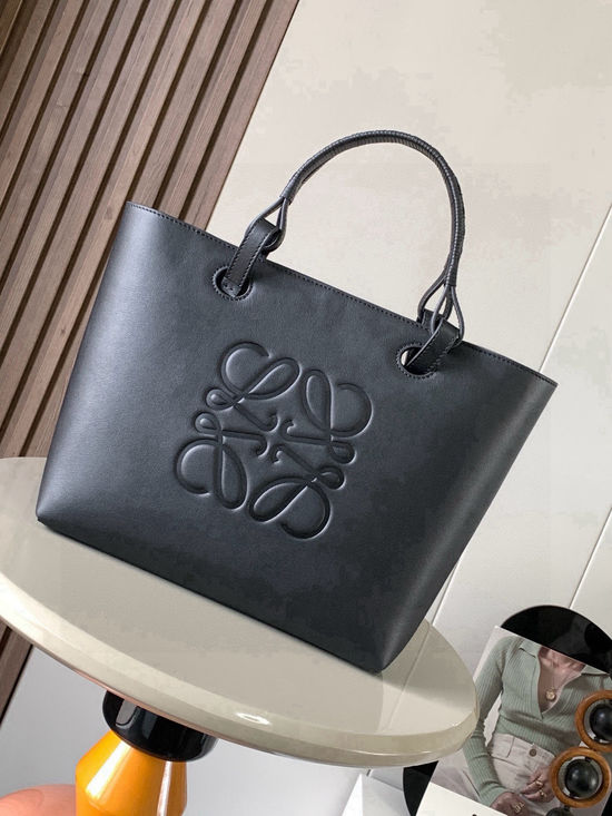 Loewe Anagram Tote Leather Handbag 9300