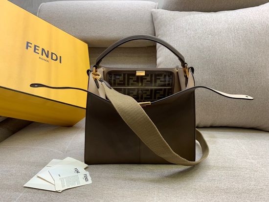 Fendi Peekaboo X-Lite Handbag 0223