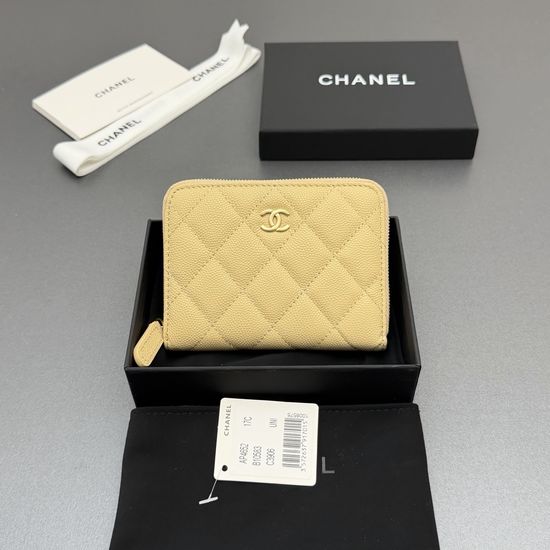 Chanel Zipper Short Wallet AP4652