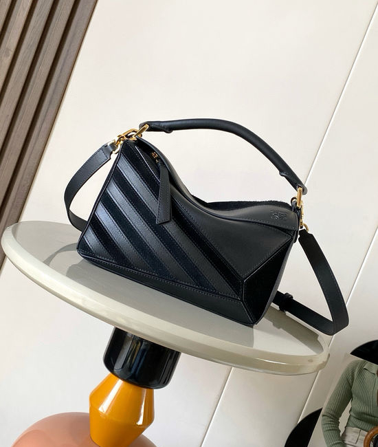 Loewe Puzzle Embossed Leather Handbag 9107