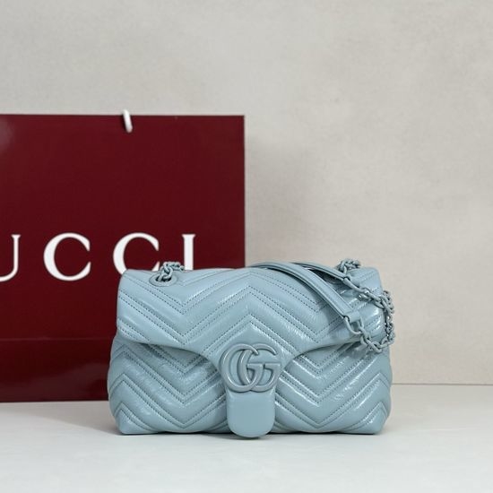Gucci Ice Blue Large Handbag 855371
