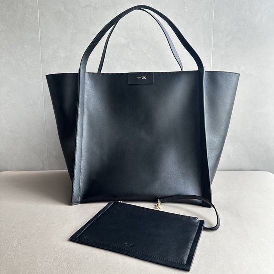 Celine CUBE Medium Grained Calfskin Tote Bag 123422