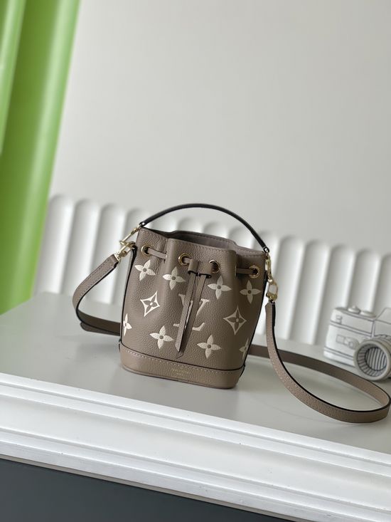 Louis Vuitton NANO NOe Mini Bucket Bag M46291
