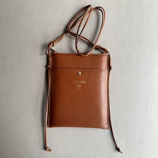 Celine Sharp Pouch Minimalist Phone Bag 10P812