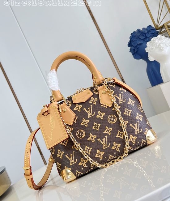 Louis Vuitton LV Alma Trunk BB Monogram Handbag M28105