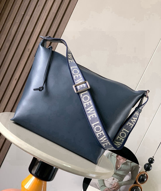 Loewe Cubi Smooth Calfskin Casual Crossbody Bag 9010