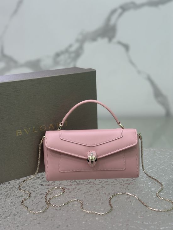 BVLGARI Serpenti Forever Leather Phone Bag 294239
