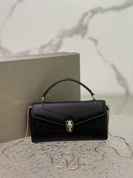 BVLGARI Serpenti Forever Leather Phone Bag 294239