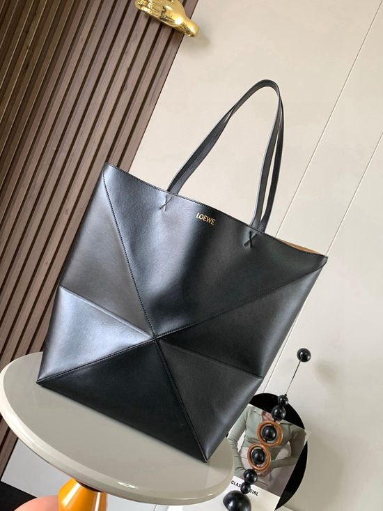 Loewe Puzzle Fold Leather Tote Bag 9033