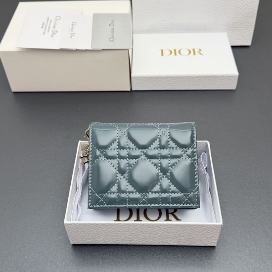 Christian Dior Mini Lady Gardenia Wallet S0178