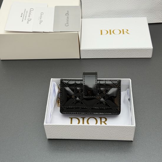 Christian Dior Lady Jasmine Card Holder S0074