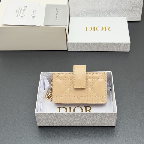 Christian Dior Lady Jasmine Card Holder S0074