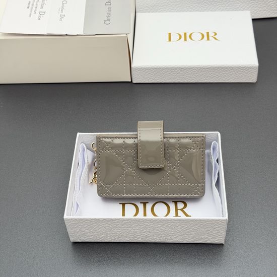 Christian Dior Lady Jasmine Card Holder S0074