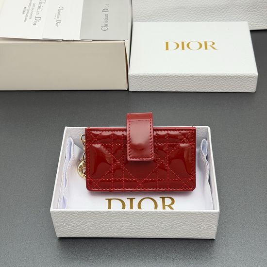 Christian Dior Lady Jasmine Card Holder S0074