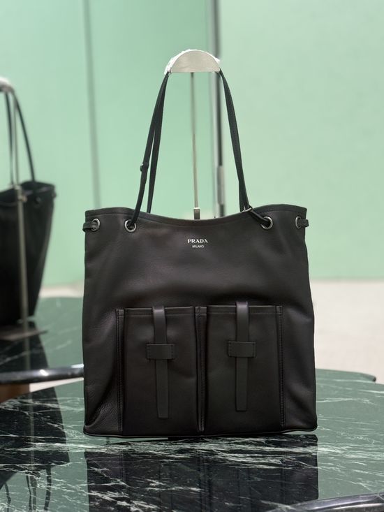 Prada Calfskin Tote Bag 1BC293