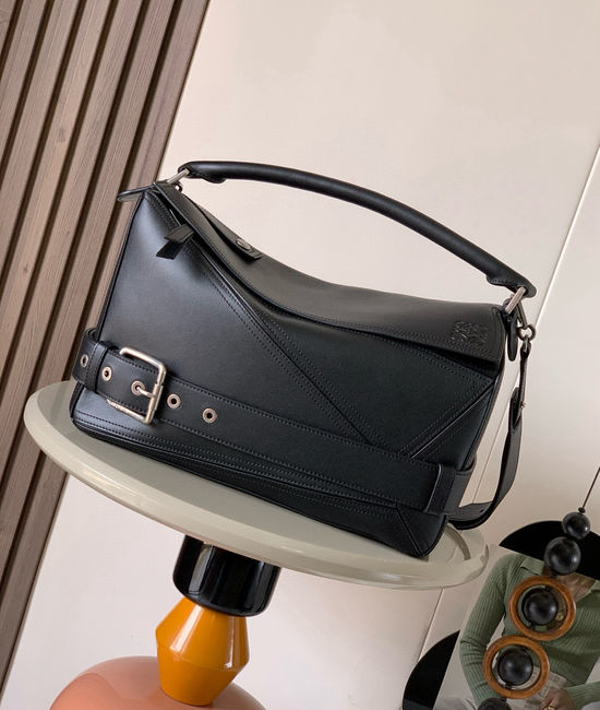 Loewe Puzzle Biker Large Leather Handbag 9152