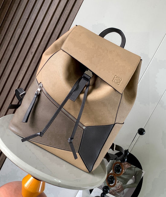 Loewe Puzzle Grain Leather Backpack 9031