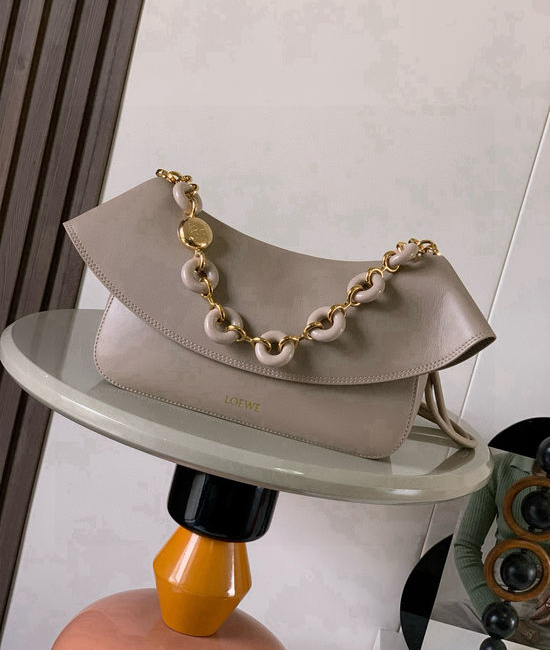 Loewe Ola Medium Smooth Leather Handbag 9150