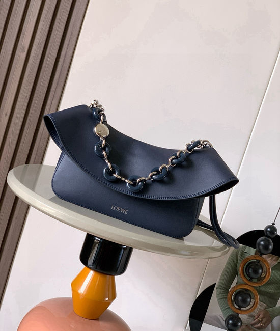 Loewe Ola Medium Smooth Leather Handbag 9150