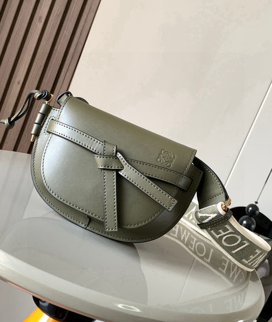 Loewe Gate Duel Leather Saddle Bag 9003