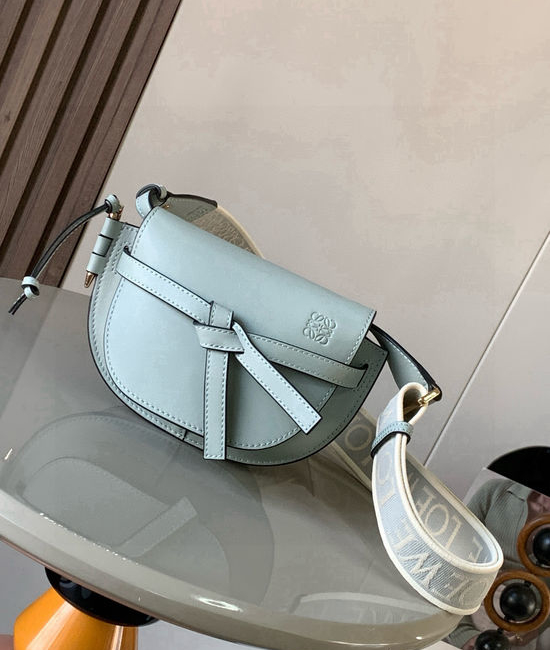 Loewe Gate Duel Leather Saddle Bag 9003