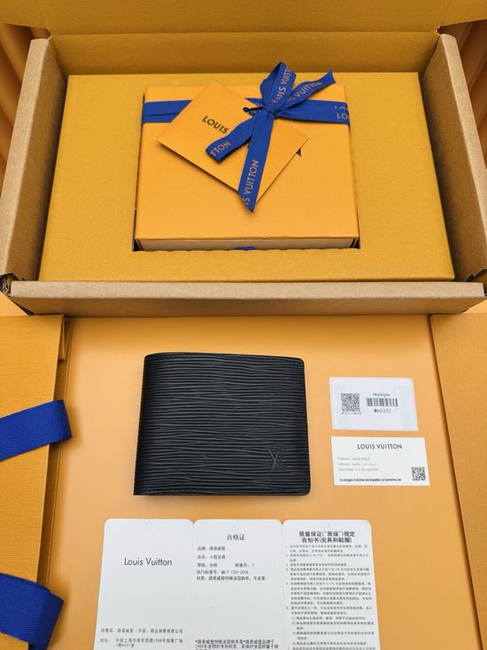 Louis Vuitton Epi Leather Compact Wallet M60332