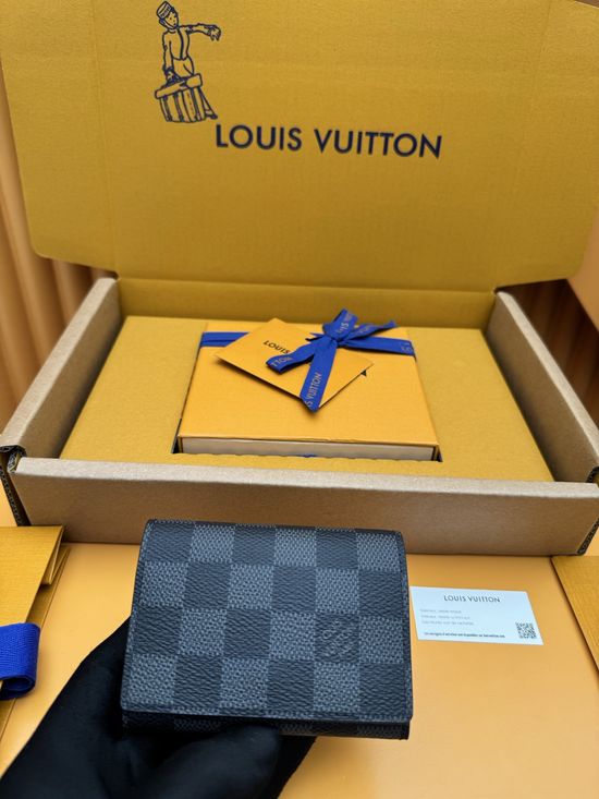 Louis Vuitton Classic Coated Canvas Card Holder N63338