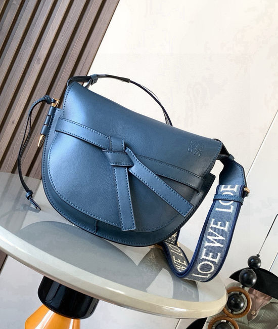 Loewe Gate Duel Adjustable Shoulder Saddle Bag 9004