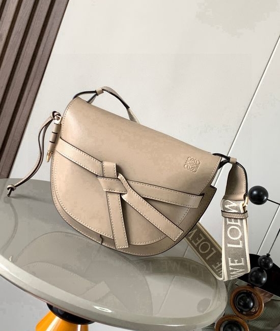 Loewe Gate Duel Leather Saddle Bag 9004