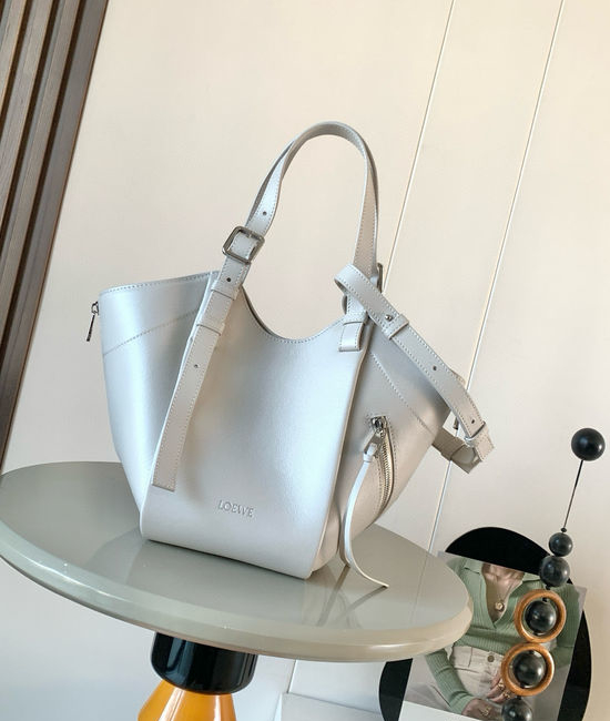 Loewe Hammock Flip Leather Handbag 9160